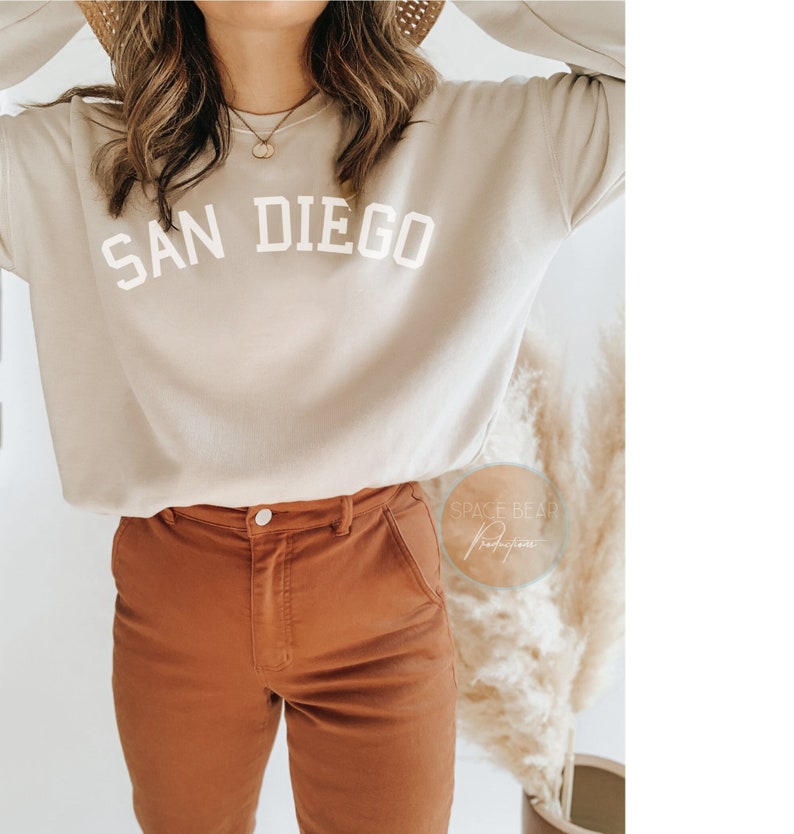 San Diego Sweatshirt, San Diego Sweater, San Diego Beach Sweater, San Diego Vacation Sweater, Beach Vacation Sweatshirts, Family Sweatshirt Sand