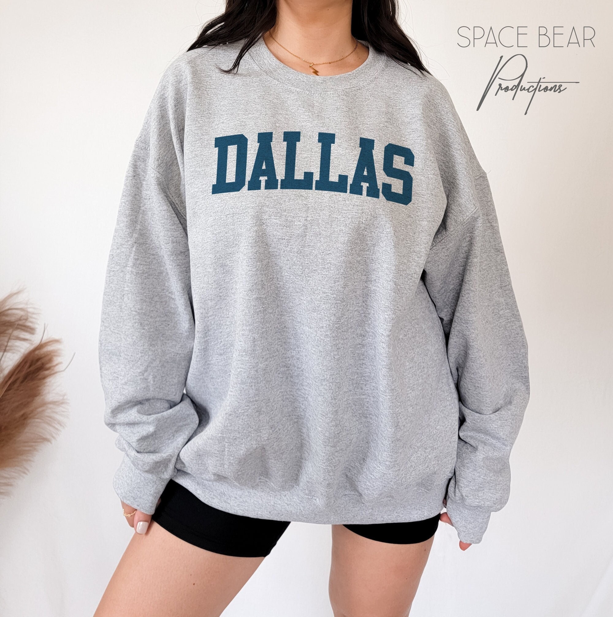 Dallas Sweatshirt Dallas Crewneck Sweatshirt Dallas Cowboy - Etsy Canada