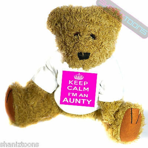 Present For Auntie I/'m Going To Be An Auntie Teddy Bear Auntie Gifts