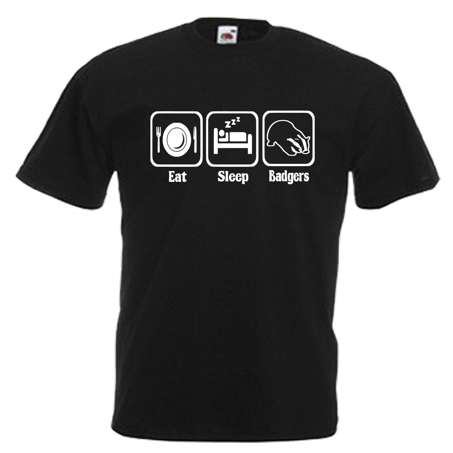 Badger Slogan Novelty Gift Adults Mens Black T Shirt Sizes - Etsy UK
