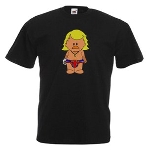 Keith lemon inspired union jack design novelty gift adults mens black t shirt sizes from small - 3xl