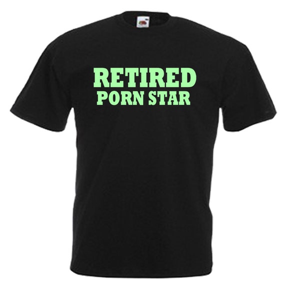 Black Canada Porn - Retired Porn Star Mens Glow in the Dark Adults Black T Shirt - Etsy Canada