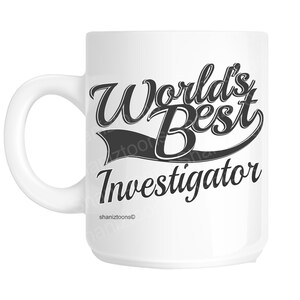 Migliori novità regalo tazza investigatore mondiali