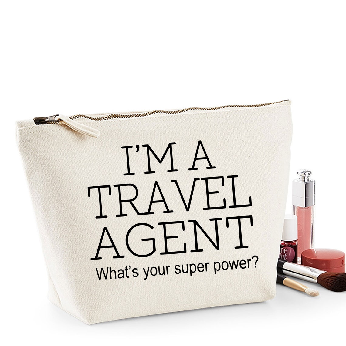 Travel Agent Thank You Gift Women's Make Up Accessory Bag Etsy