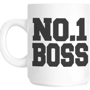 Number One Boss Novelty Gift Mug shan119