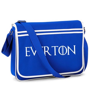 Everton cadeau Retro Mens football Sports College University Messenger homme sac