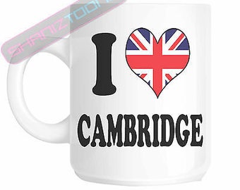 I Love Cambridge Gift Mug