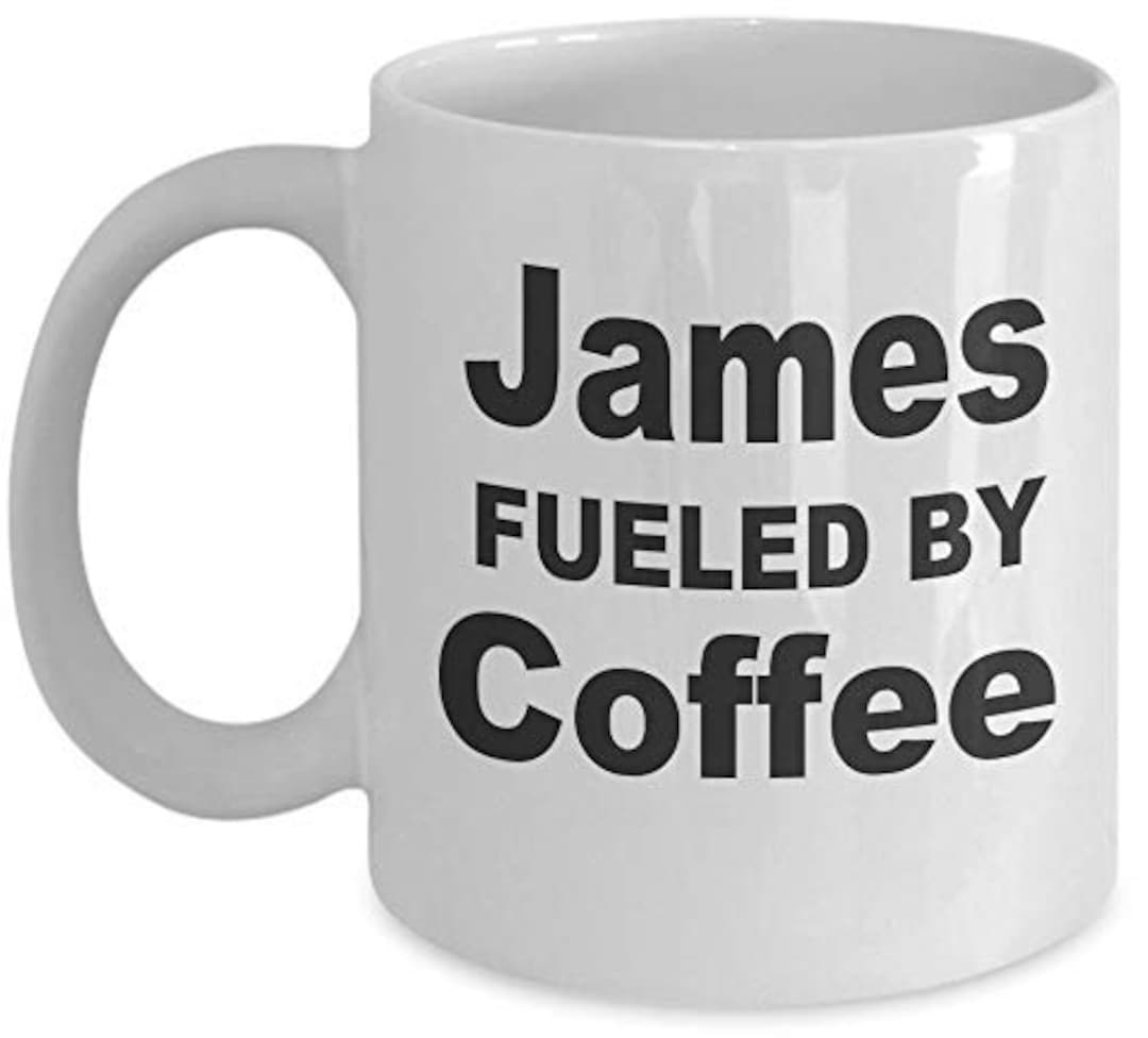 James Coffee Drinker Novelty Gift Mug Etsy UK