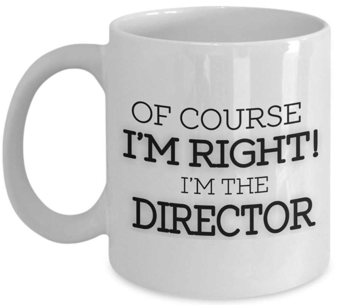 Director Christmas Novelty Gift Mug Etsy UK