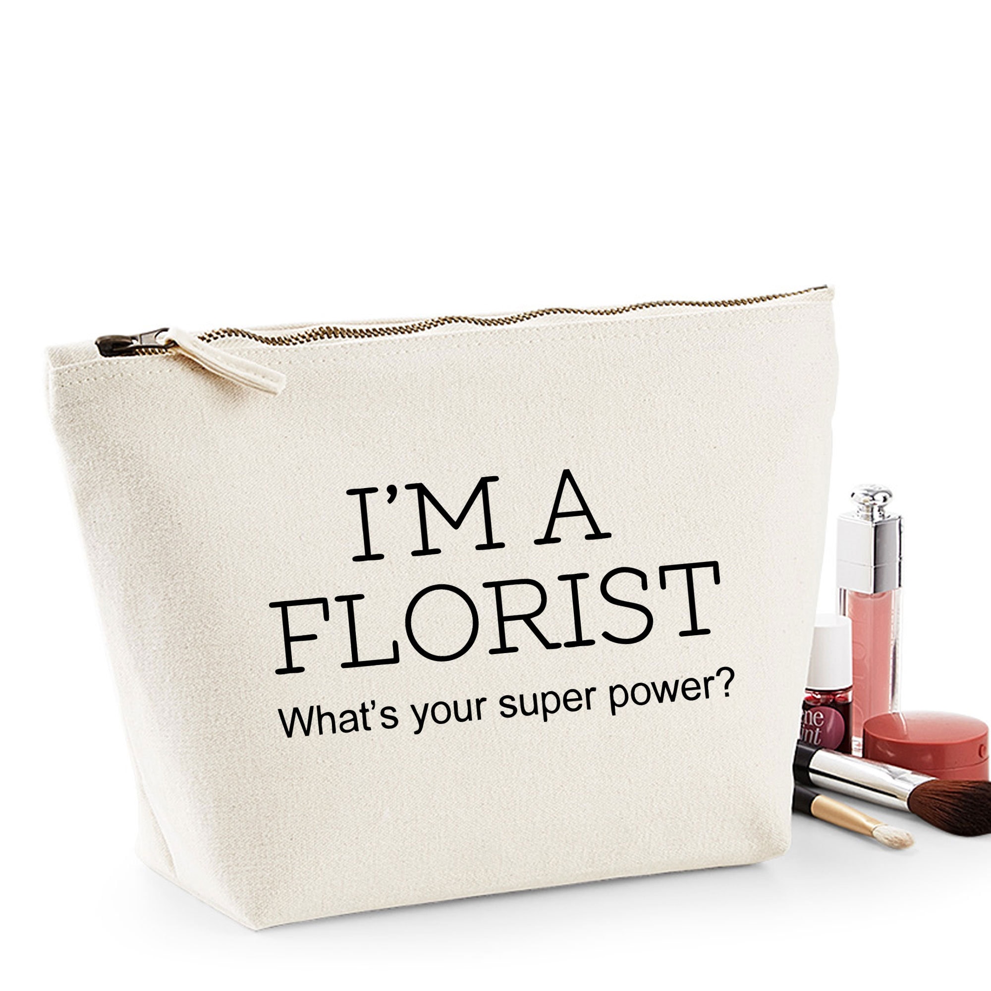 Florist Thank You Gift Women es Make Up Accessory Bag Mothers Day