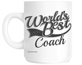 Meilleur nouveauté cadeau Mug shan1067 coach au monde
