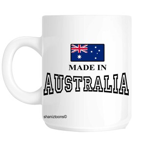Made born in australia birthday gift mug shan565