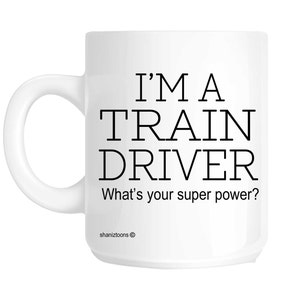 Train Driver Novelty Gift Mug SHAN288