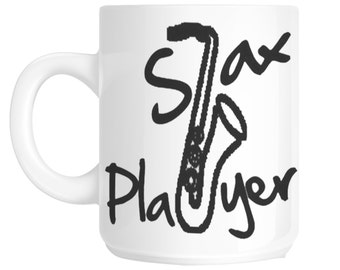 Sax Player Novelty Gift Mug SHAN46