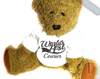 Ours en peluche Courier Merci cadeau