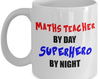 Maths Teacher Christmas Novelty Gift Mug