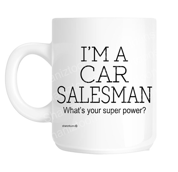 Car Salesman Novelty Gift Mug Etsy