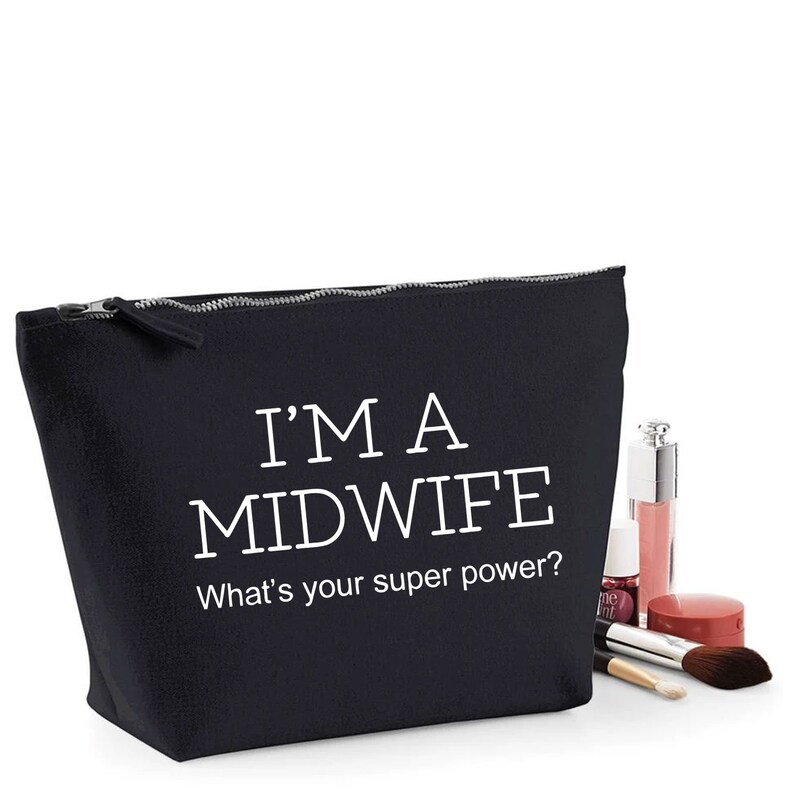 Midwife Thank You Gift Women's Make up Accessory Bag Etsy UK