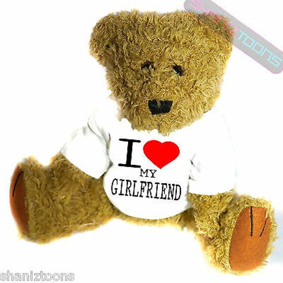 Buy I Love My Girlfriend Novelty Gift Teddy Bear Online in India
