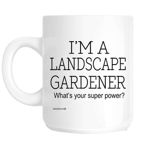 Landscape gardener gift mug shan1159