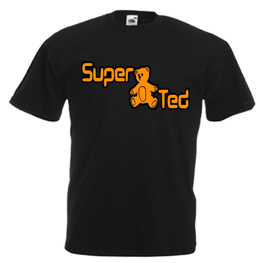 T-shirt SuperTed Pour Adulte - Modèle TT320 - Neuf Avec étiquettes