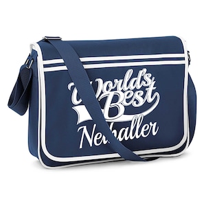 Netball Player Regalo Retro Messenger Bolsa