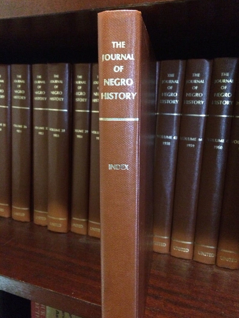Journal of Negro History complete set 55 vol Etsy