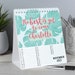 Personalised Motivational Quotes Desk Calendar Start Any Month of Year ...