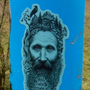 John Muir, sticker nature sauvage