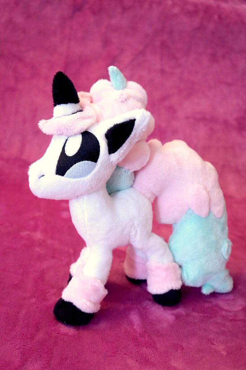 Pokémon Sword & Shield inspired Galar Ponyta Plush | Etsy