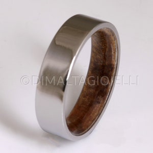 koa ring wood wedding band mens wedding band wood ring flat band engagement wood ring