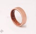 Copper Wedding Band - Copper Wood Ring - Cocobolo Ring - Man Ring - mens wood wedding band 