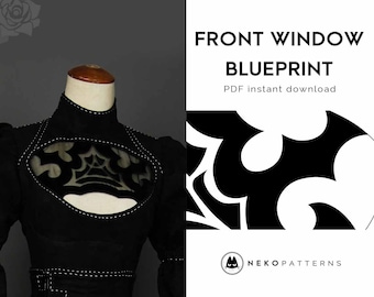 Front Window Design - PDF template design