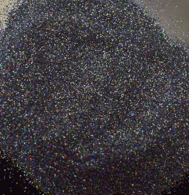 Gunmetal Gray .002 Holographic Metal Flake Glitter Painting Automotive