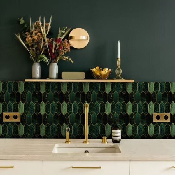 Bathroom Tile Stickers Etsy