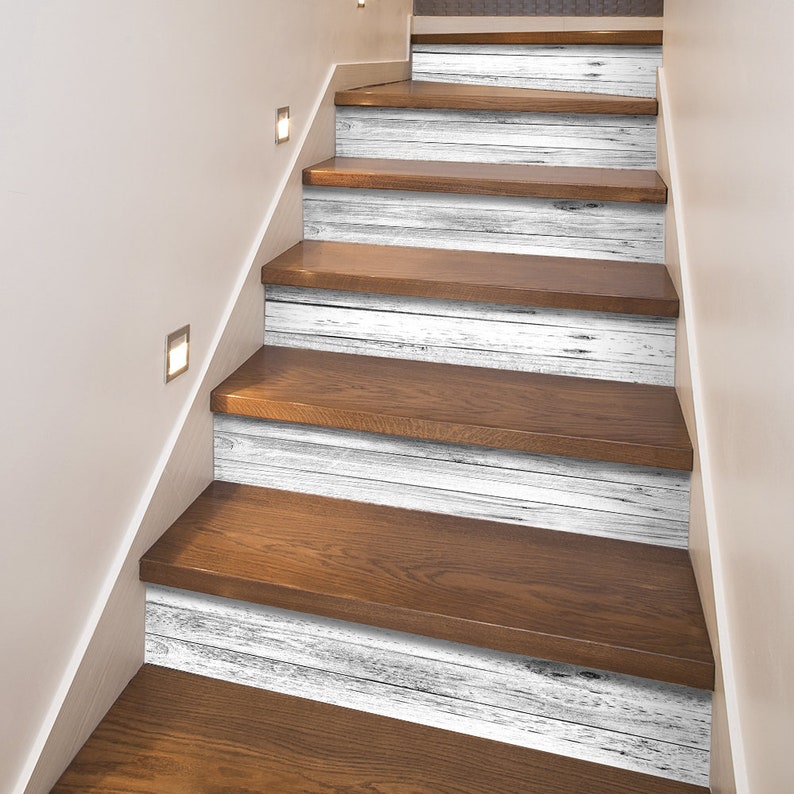 Farmhouse Stair Riser Stickers Removable Staircase Sticker Etsy