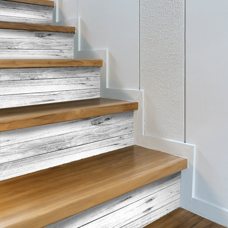 Farmhouse Stair Riser Stickers Removable Staircase Sticker Etsy