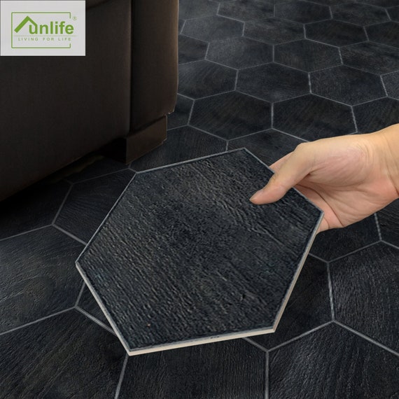 Funlife Vintage Hexagon Tile Floor, How Much Does Floor Tile Removal Cost In Nigeria