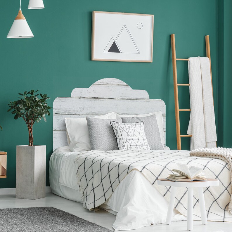 Natural Wood Grain Headboard Decal DIY Selfadhesive Etsy
