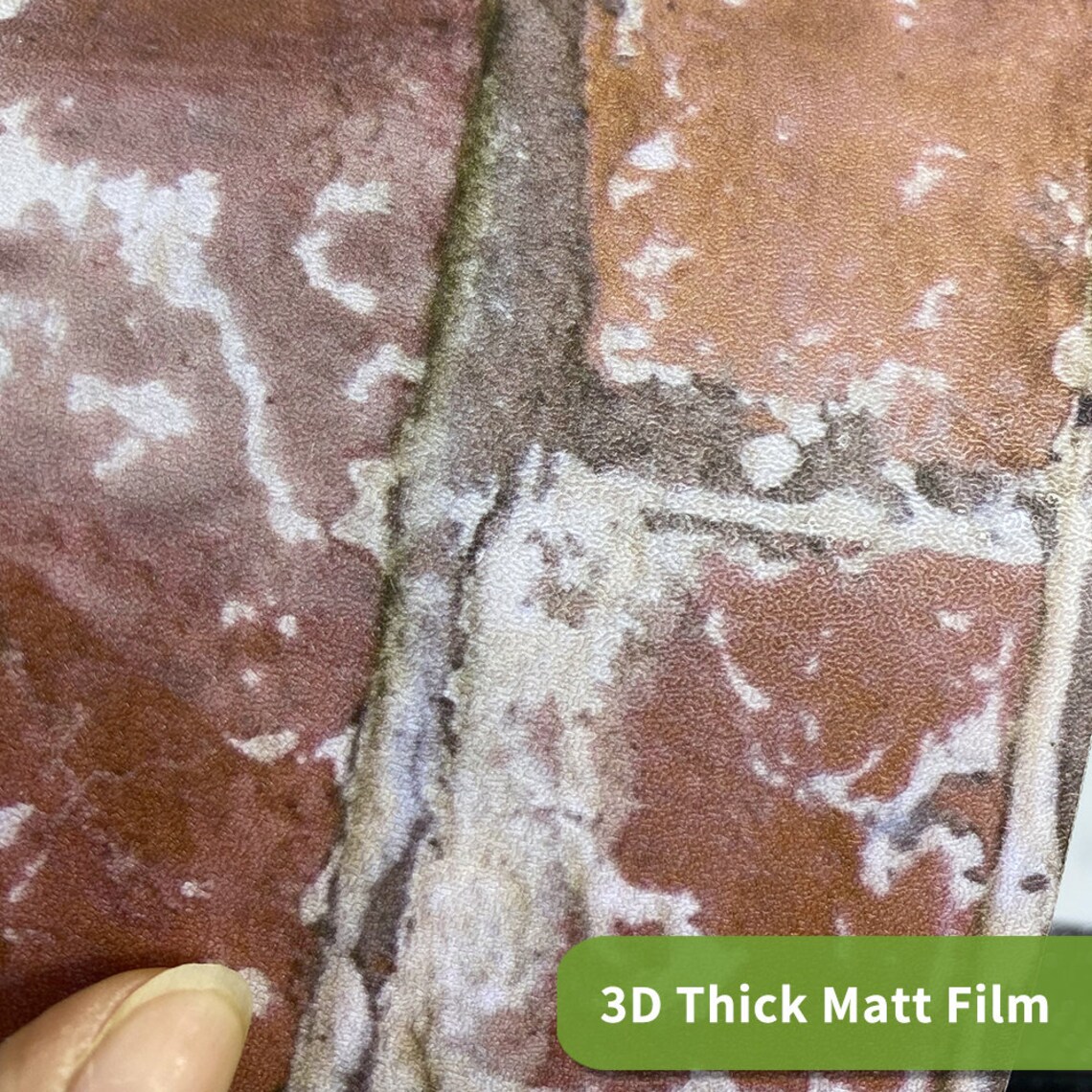 FUNLIFE Red Brick Backsplash Tile Sticker Peel and Stick Etsy