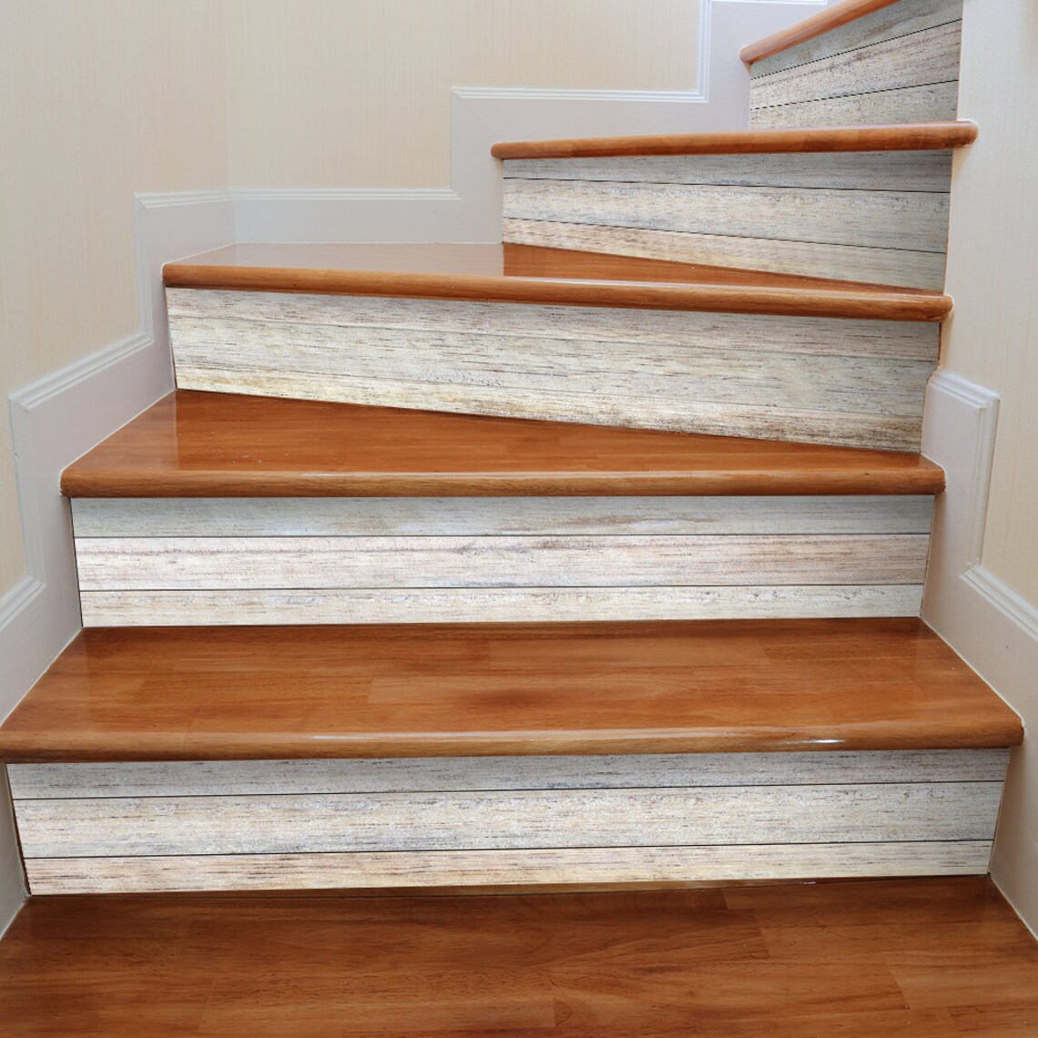 Farmhouse Stair Riser Stickers Removable Staircase Sticker Etsy