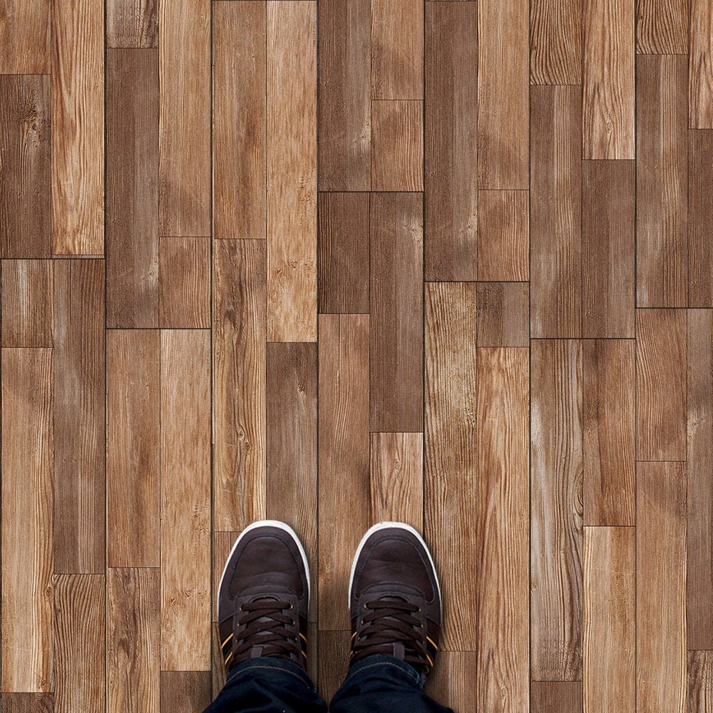 FUNLIFE Classic Wood Grain Peel and Stick Floor Tile - Etsy Canada