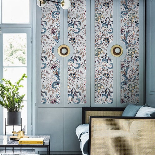 Peel and Stick Leaves Furniture Decals Flower in the Garden Etsy