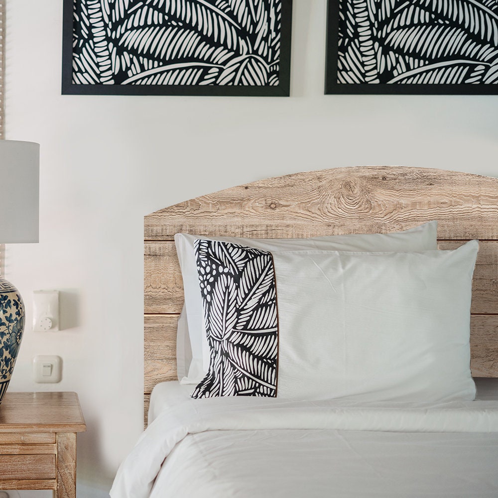 Natural Wood Headboard Decal DIY Selfadhesive Queen/full Size Etsy