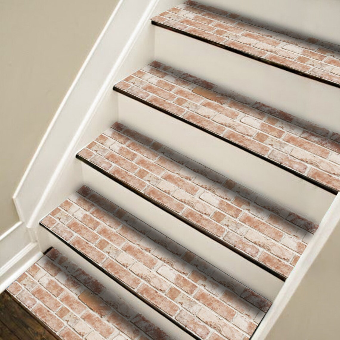 Dull Red Brick 8397pcs Peel and Stick Tile Floor Etsy