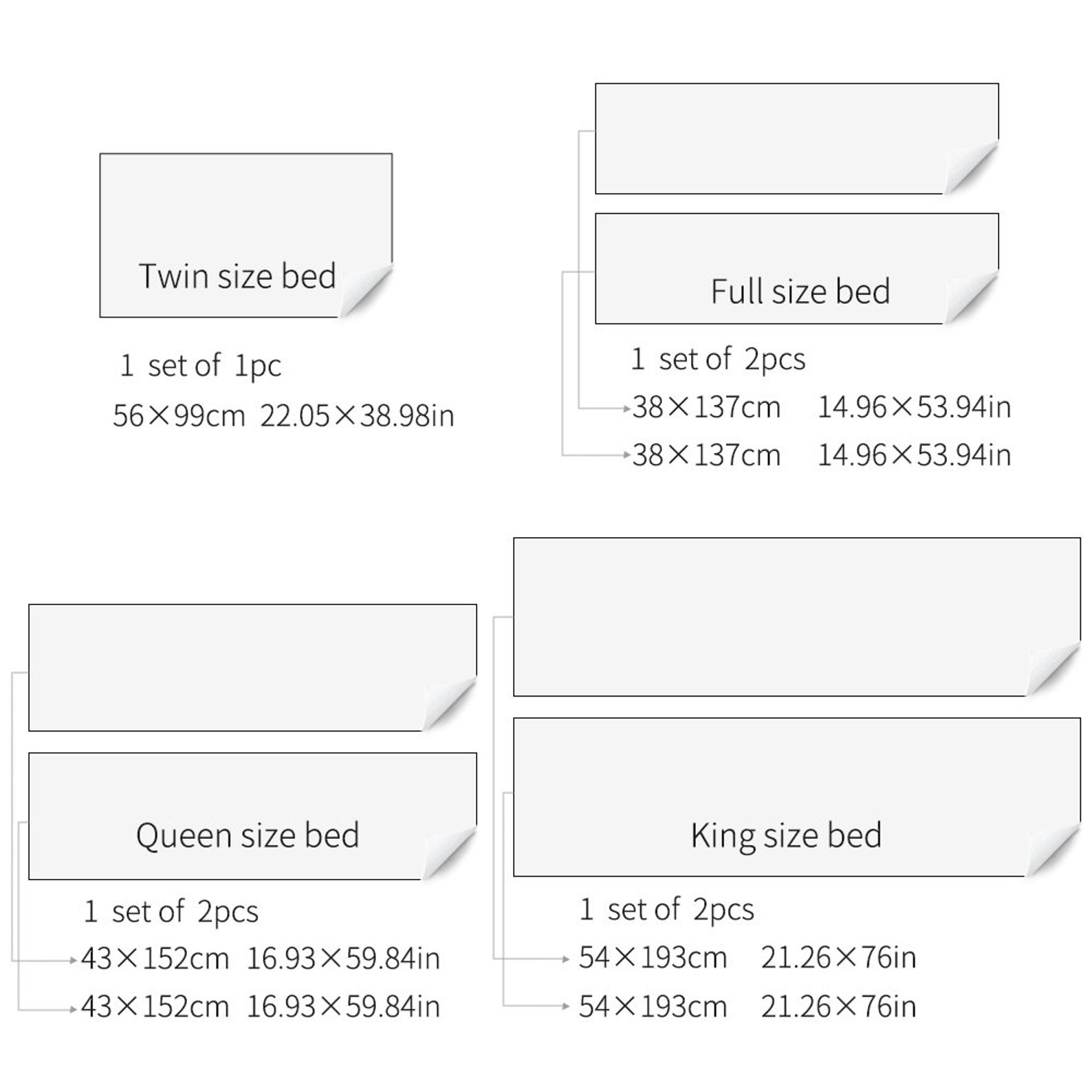 FUNLIFE Peel and Stick Wood Grain Brown Chevron Headboard Etsy