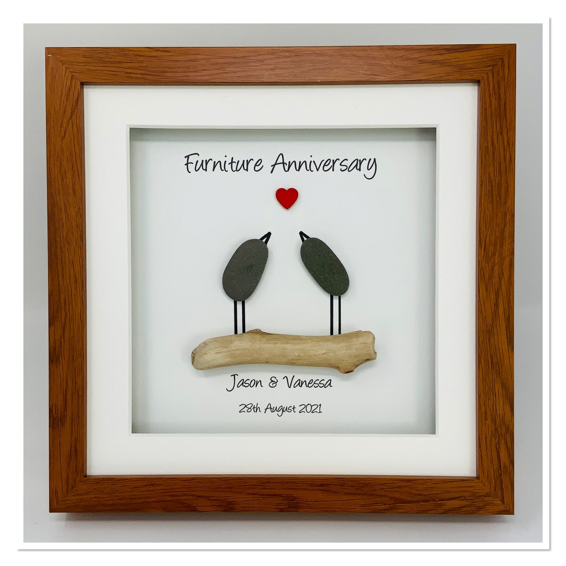 17th 17 Years Furniture Wedding Anniversary Gift Husband Wife Etsy UK