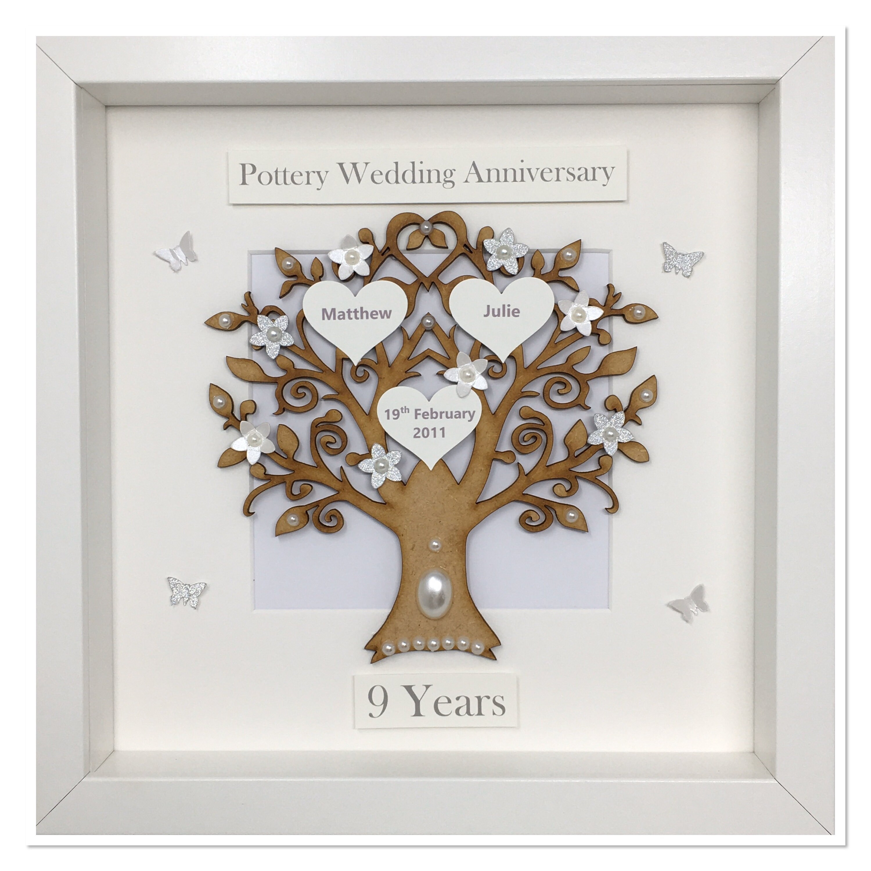 9th 9 Years Pottery Wedding Anniversary Gift Married Husband Etsy