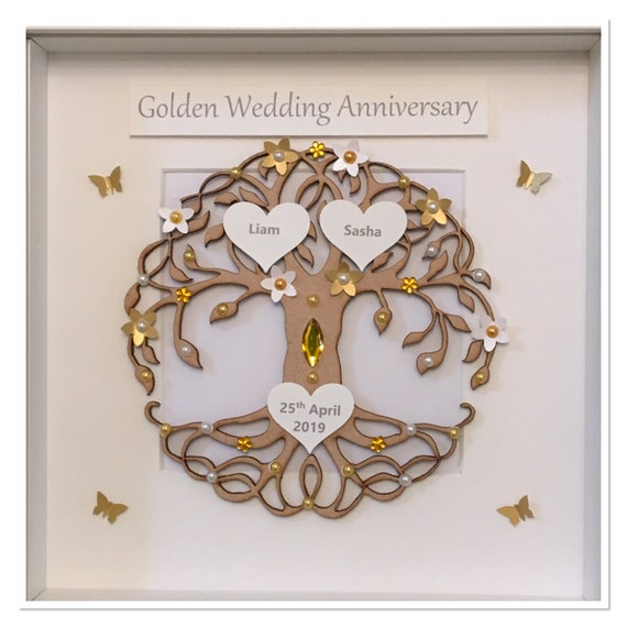 Wedding ANY Anniversary Date Gifts PERSONALISED for Wife Husband 1st 10th 50th