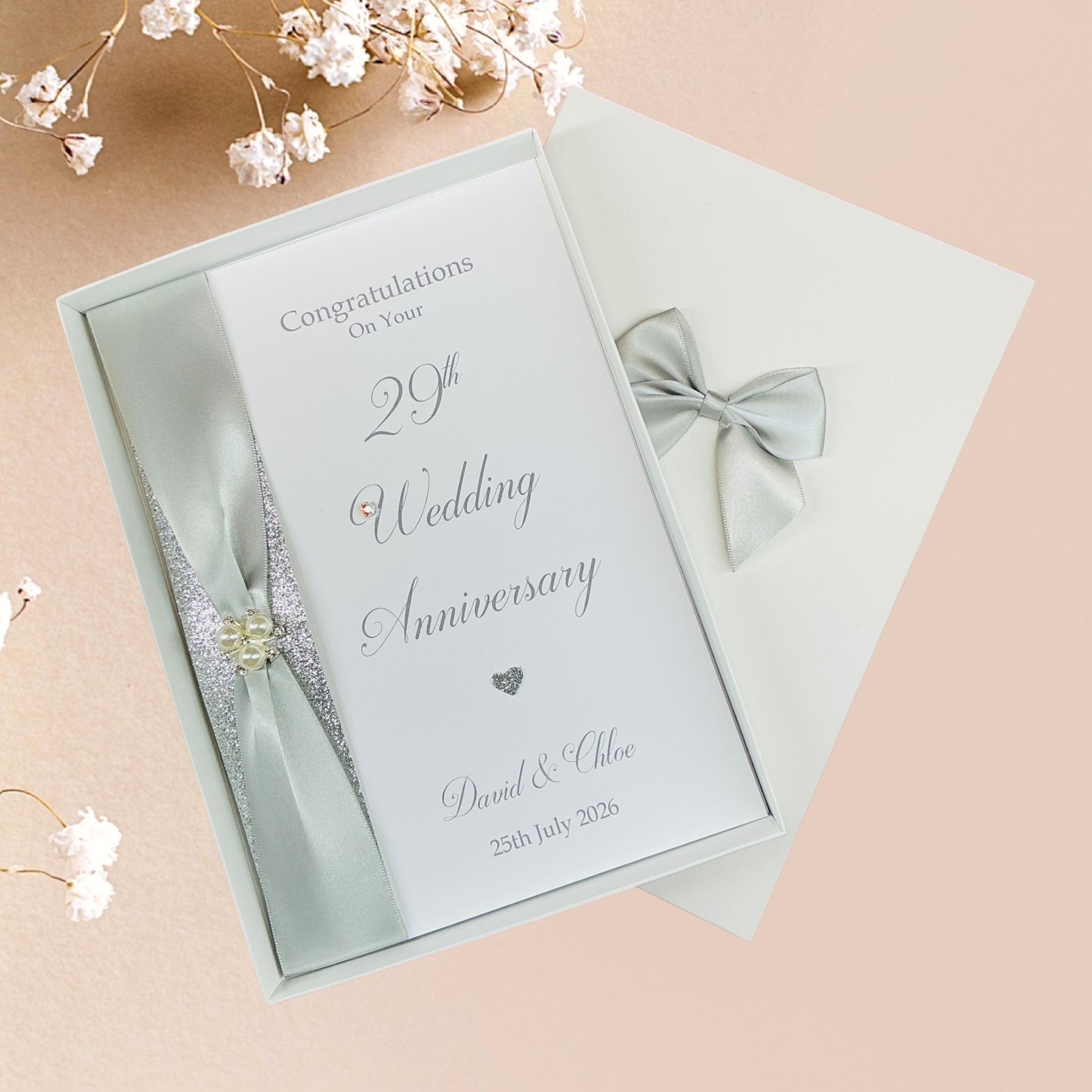 29th Wedding Anniversary Card - Furniture 29 Year Twenty Ninth ...